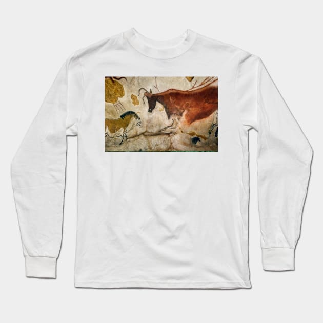 Lascaux II cave painting replica (C013/7382) Long Sleeve T-Shirt by SciencePhoto